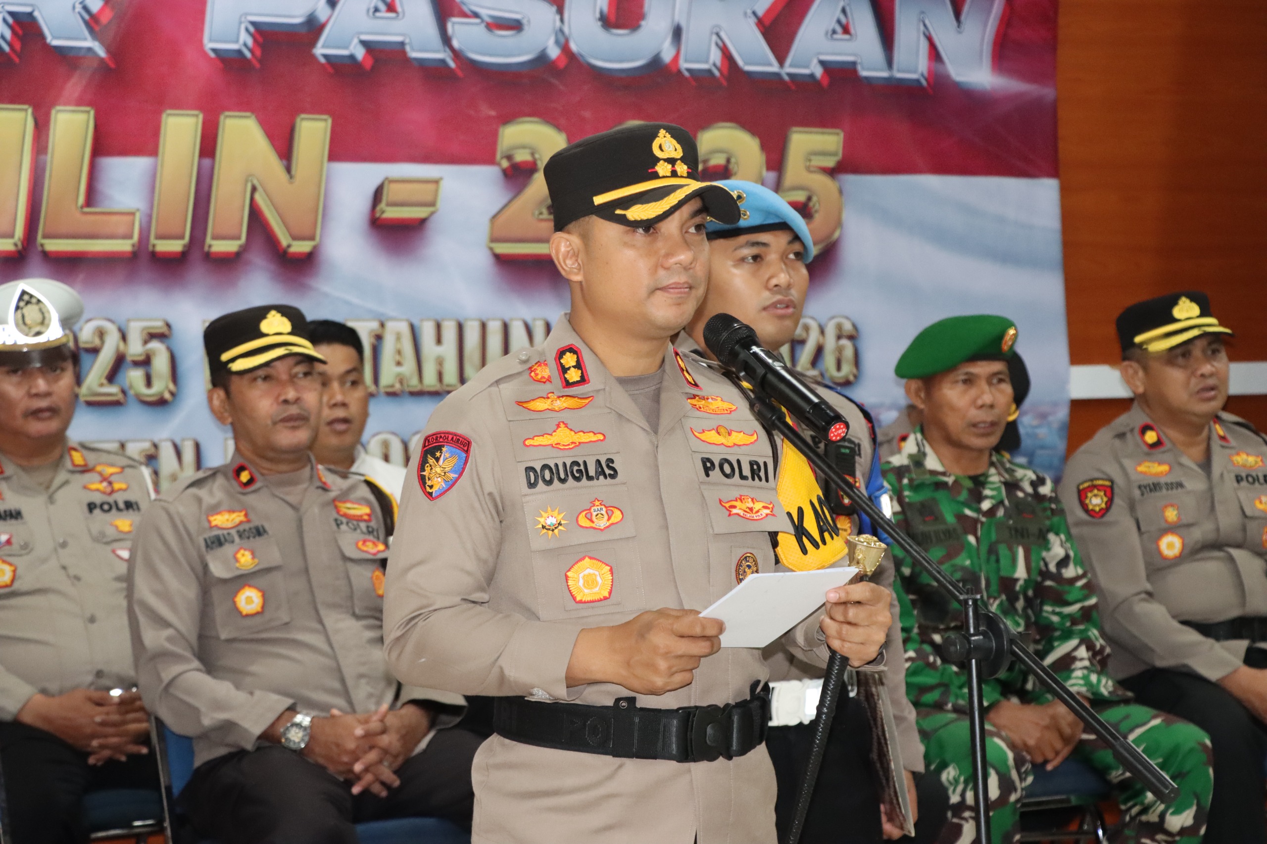 Amankan Nataru 2025, Polres Maros Kerahkan Ratusan Personel dalam Operasi Lilin