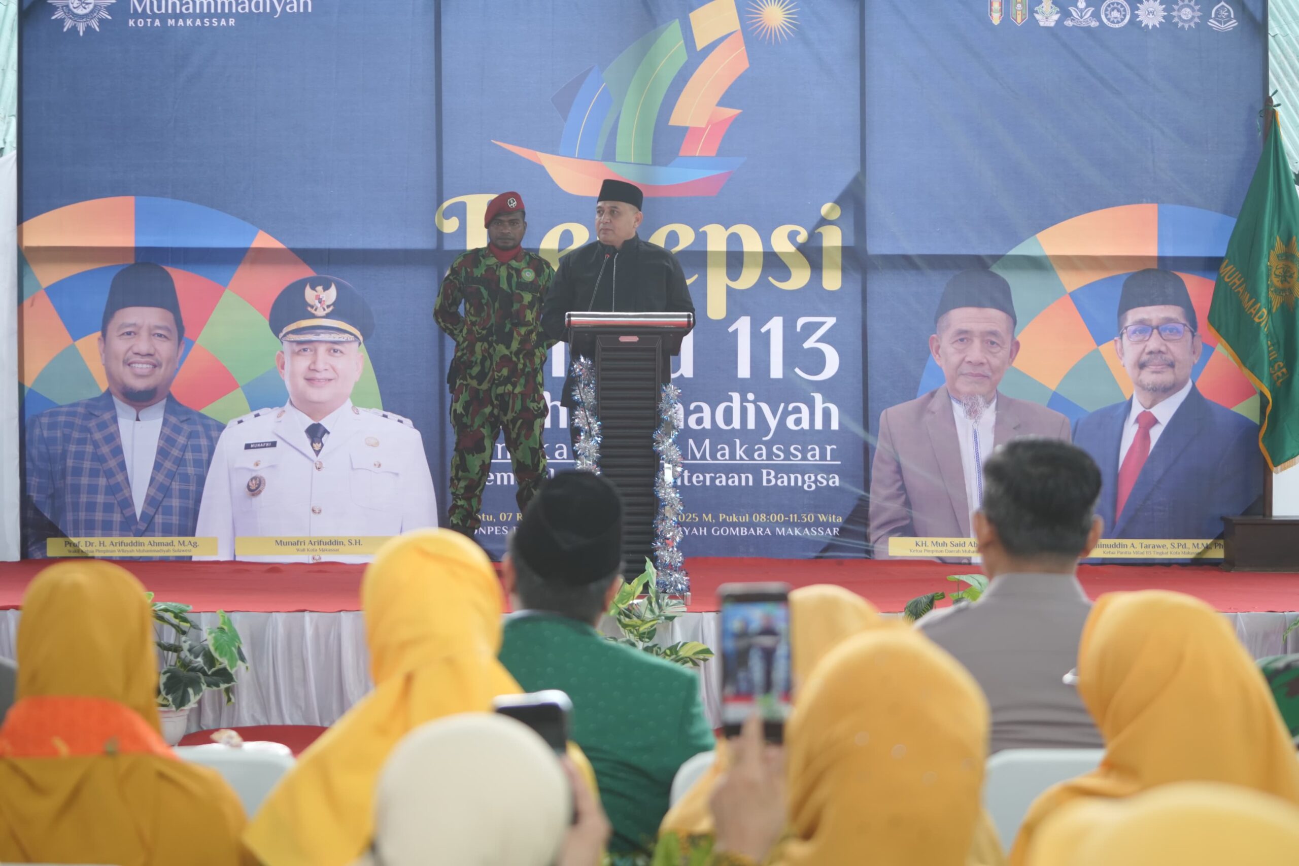 Hadiri Milad ke-113, Munafri Ingin Pemkot-Muhammadiyah  Perkuat Sosial dan Ekonomi Bangun Kota
