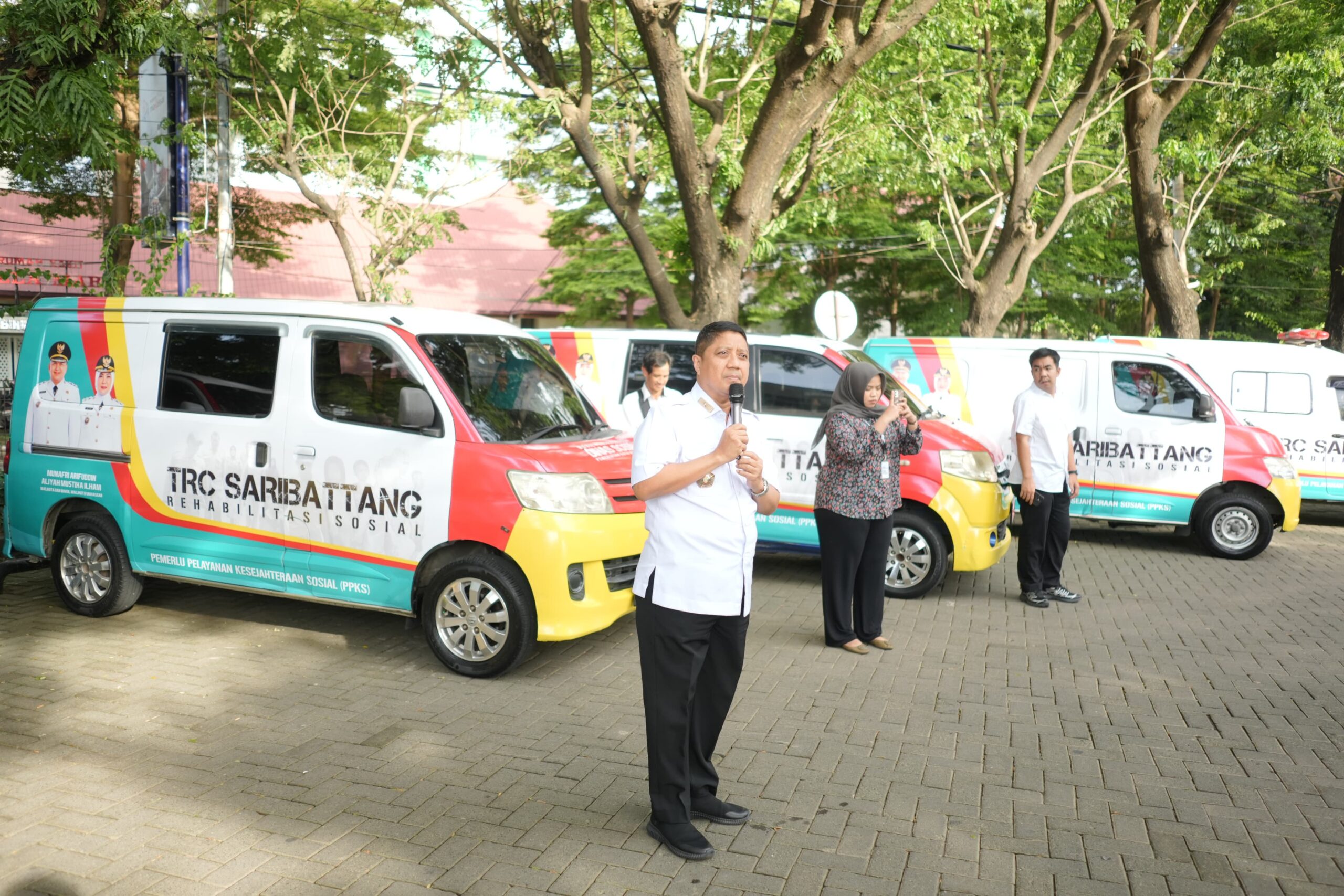 Munafri Luncurkan 6 Unit TRC Saribattang