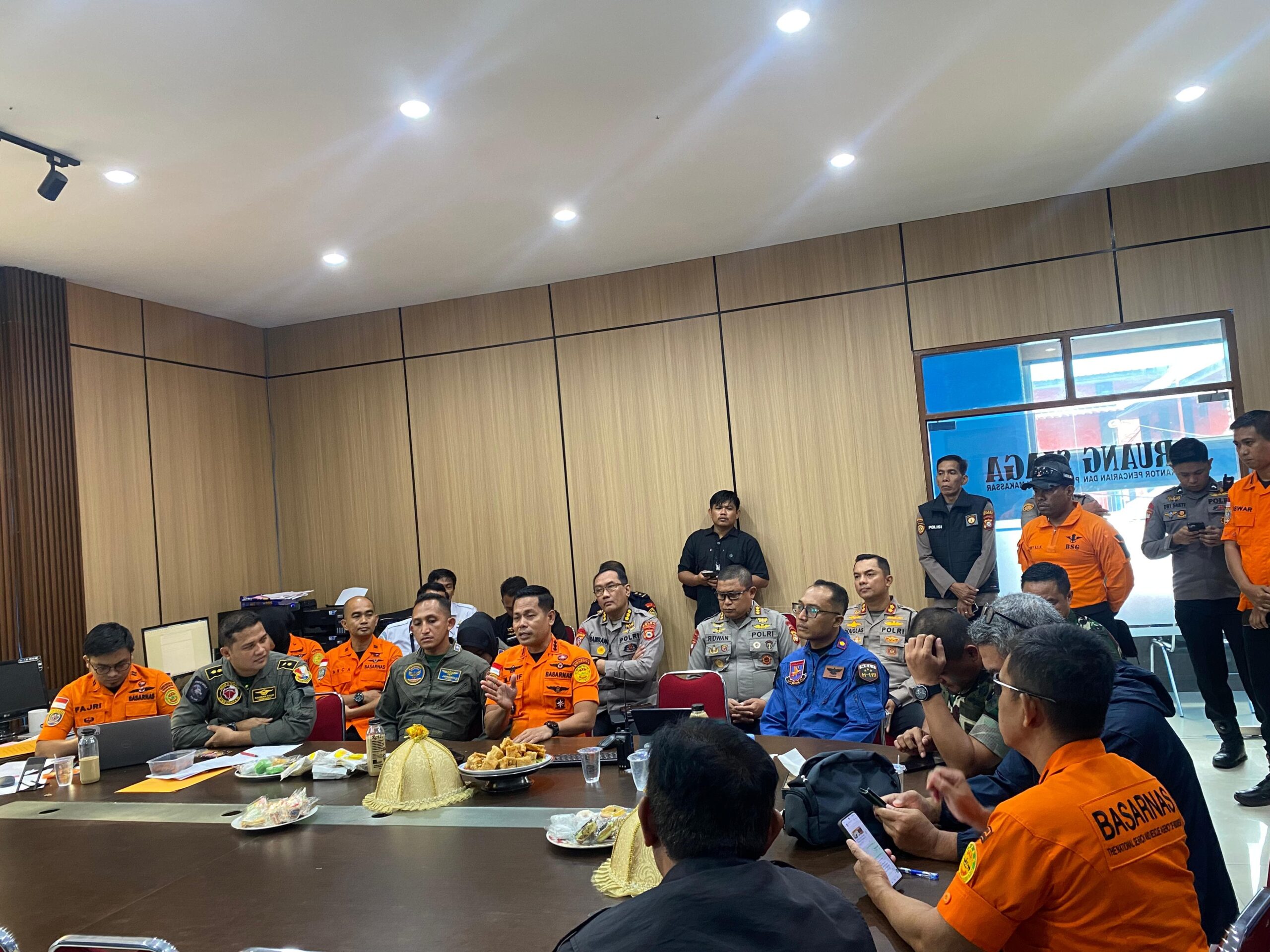 Tim SAR Gabungan Fokus Penyisiran Temuan Berdasarkan Koordinat Pegunungan Bulu Saraung