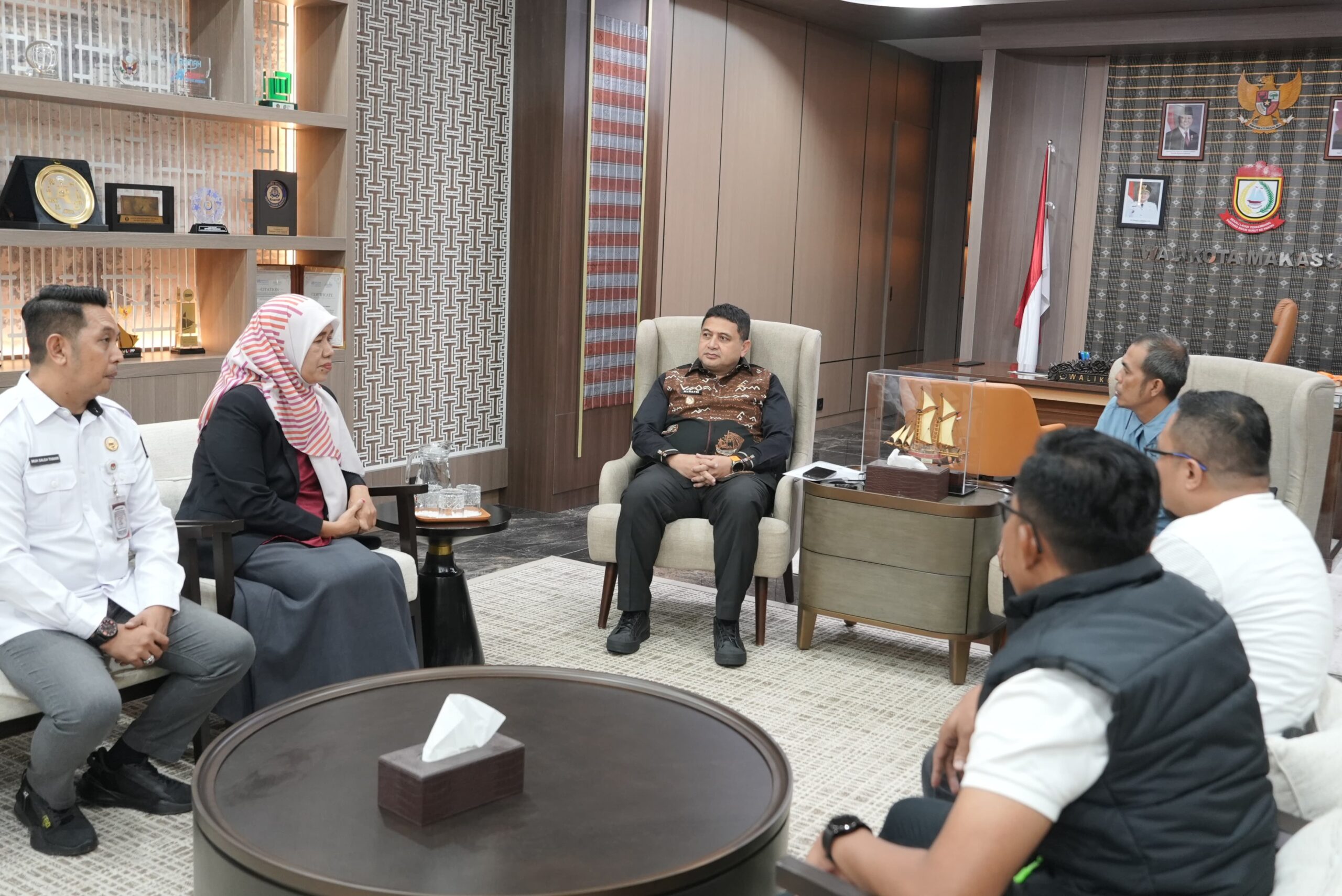 KPU Temui Wali Kota Makassar Bahas Sinergi Program Pemutakhiran Data dan Pendidikan Pemilih