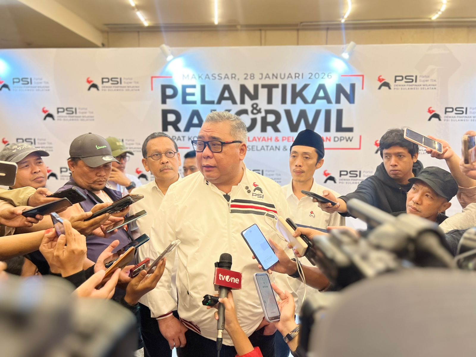 Rakernas PSI di Makassar Targetkan 10 Juta KTA