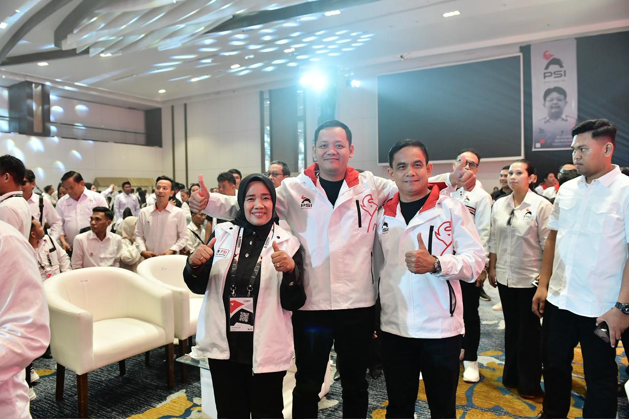 Resmi Dilantik, Berikut Daftar Ketua DPD PSI 24 Daerah di Sulsel