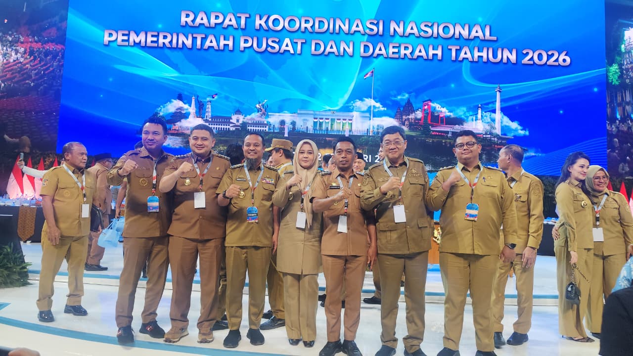 Syahar-Nurkanaah Hadiri Rakornas 2026 di Bogor