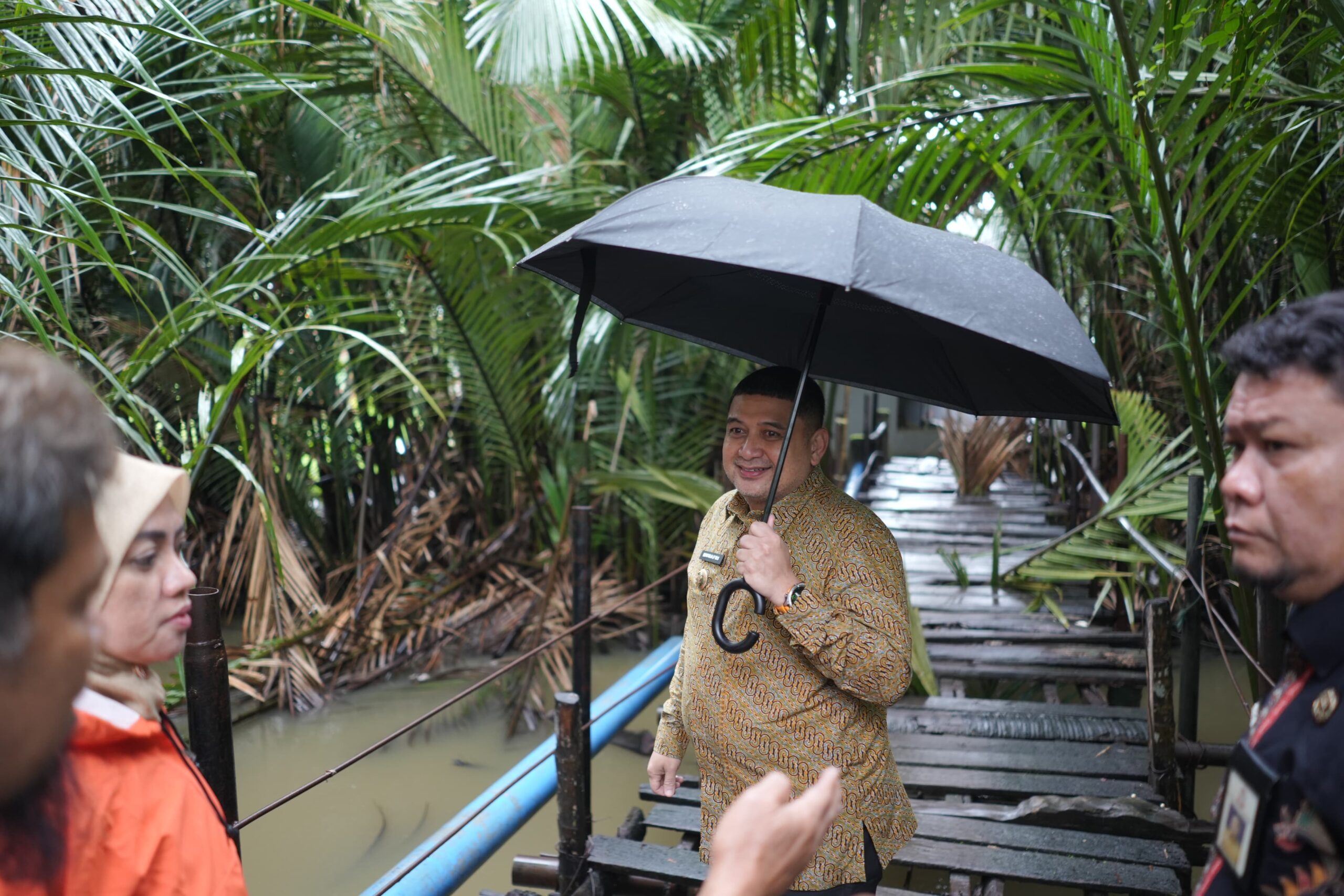 Munafri Turun Langsung Tinjau Jembatan Kaccia, Anggaran Rp1 Miliar Lebih Disiapkan