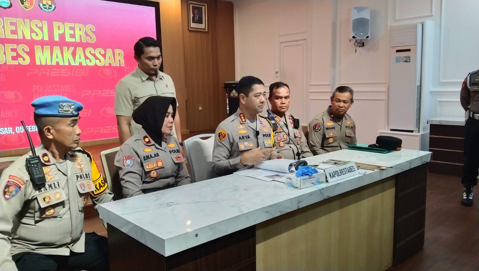 Sempat Buron,  Polsek Tallo Ringkus Pelaku Pembunuhan Dalam Aksi Tawuran