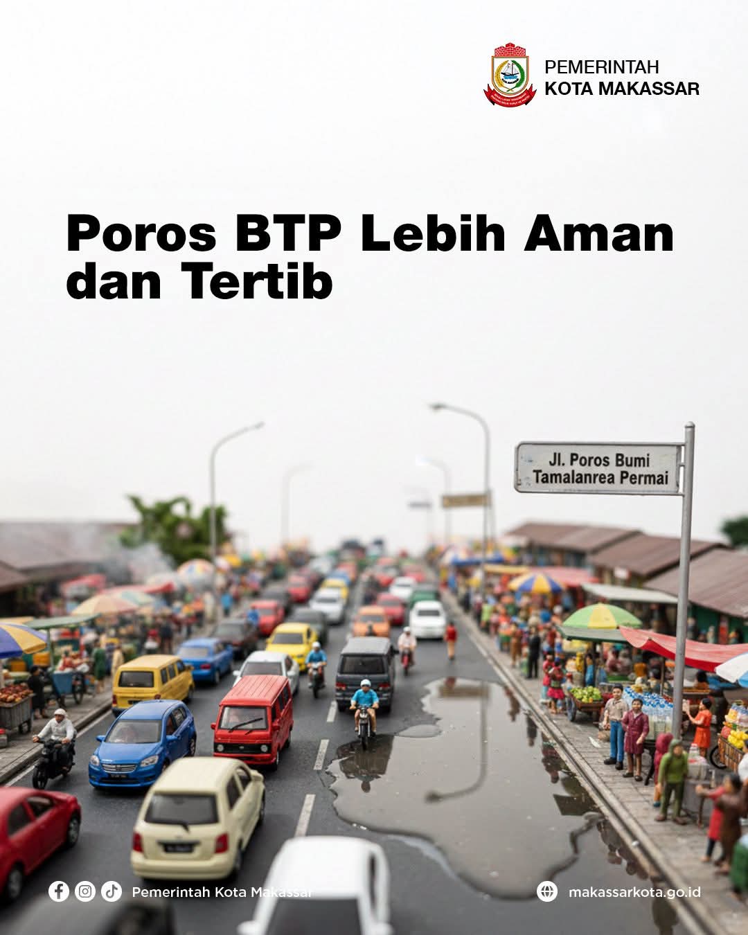 Humanis dan Solutif, Pemkot Makassar Tata PKL Tanpa Menghilangkan Nafkah