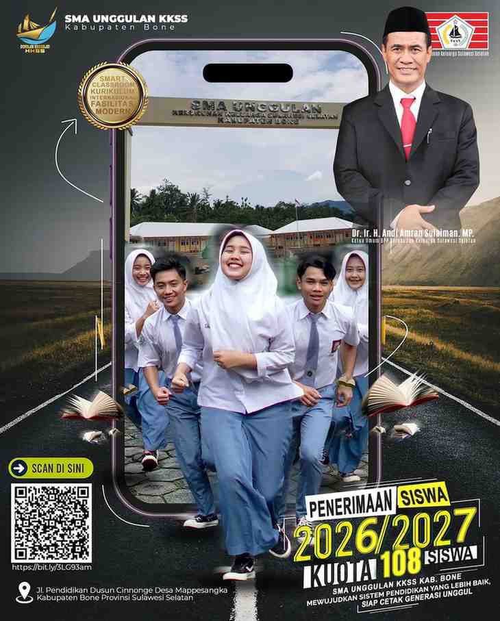 Sekolah Milik Andi Amran Sulaiman Resmi Membuka Penerimaan Murid Baru