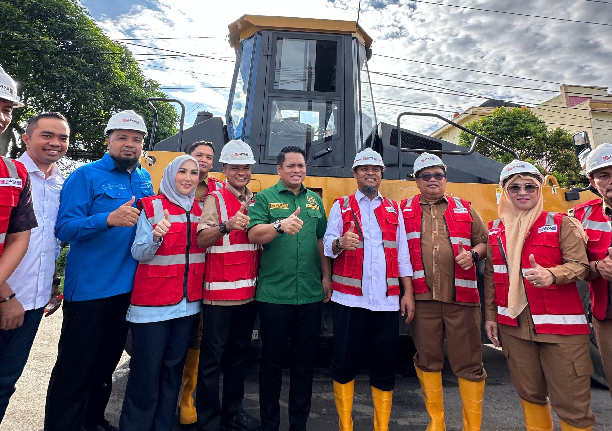 Supriadi Arif Apresiasi Groundbreaking Preservasi Jalan Paket 2 Multiyears Contract  Makassar-Gowa-Takalar
