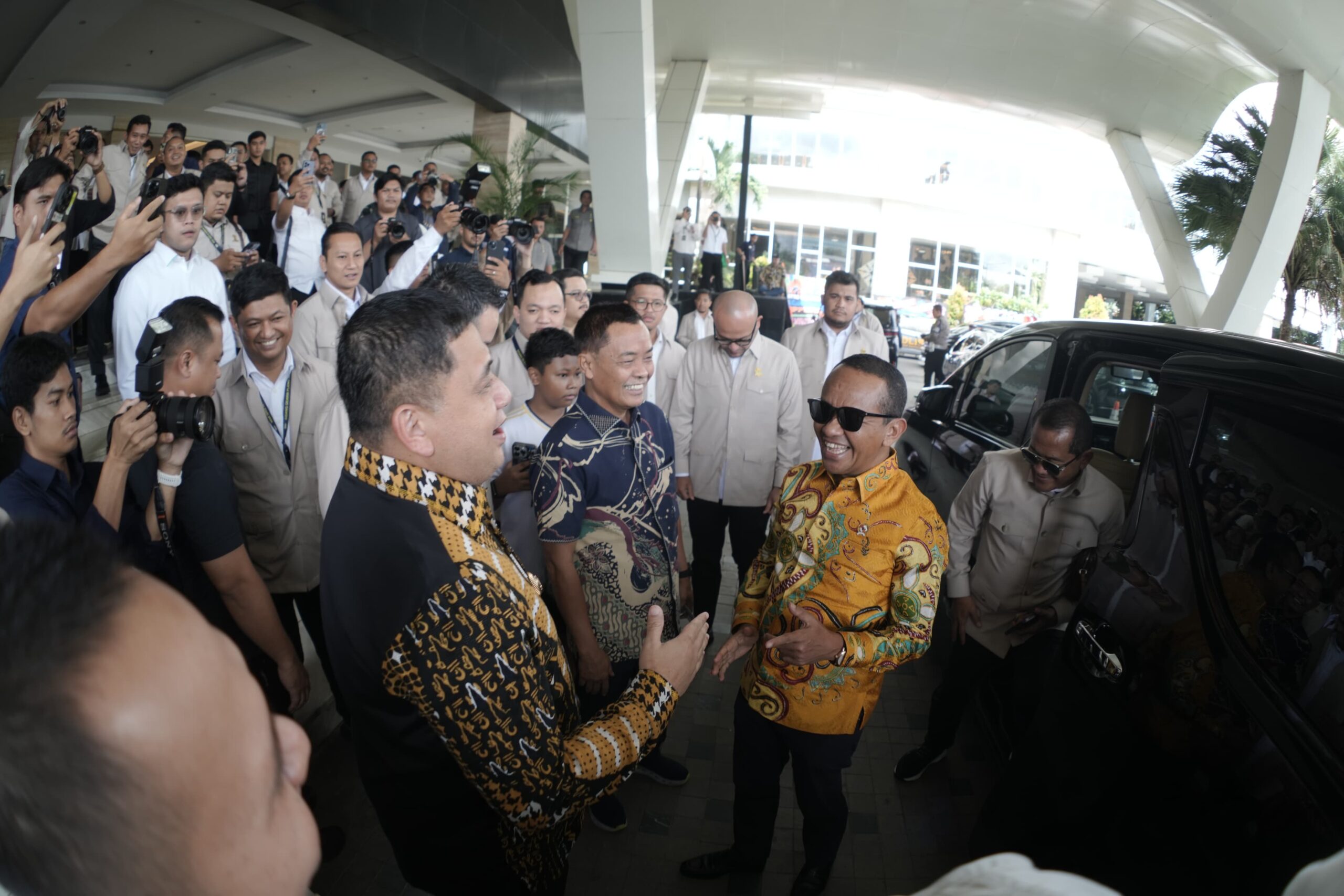 Bahlil Sentil Bursa Golkar Sulsel di SDP XVIII HIPMI, Ada Nama Appi