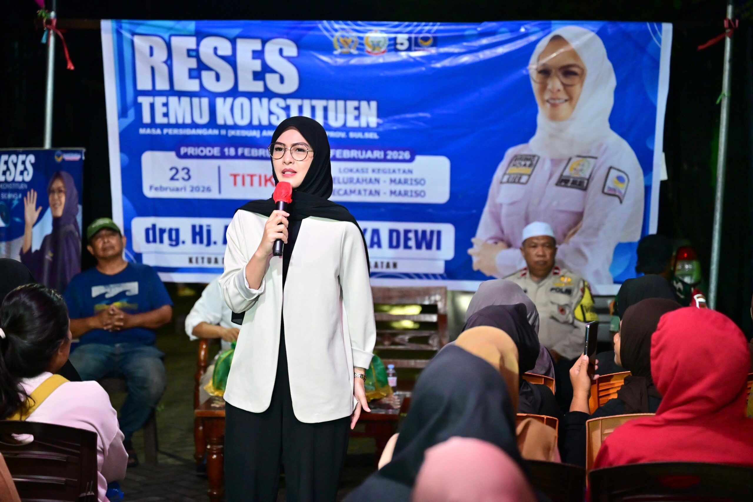 Ketua DPRD Sulsel Serap Aspirasi di Kelurahan Mariso