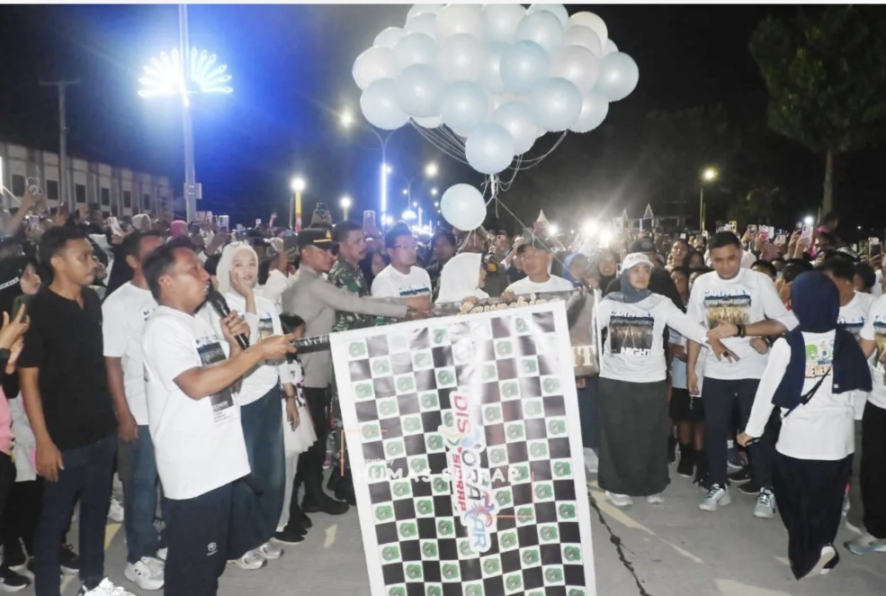 Car Free Night Diluncurkan, Jalur SKPD Disulap Jadi Ruang Publik Sehat