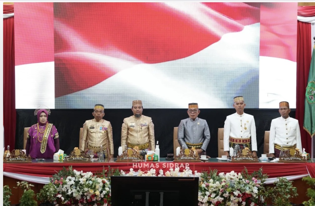 Peringatan Hari Jadi ke-682, Sidrap Terima Bantuan Keuangan Provinsi Rp15 Miliar