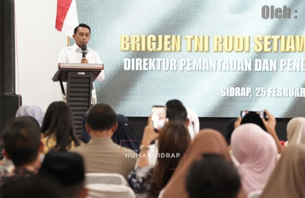 Di Sidrap, Brigjen TNI Rudi Setiawan Tegaskan Peningkatan Kualitas Pengelolaan MBG