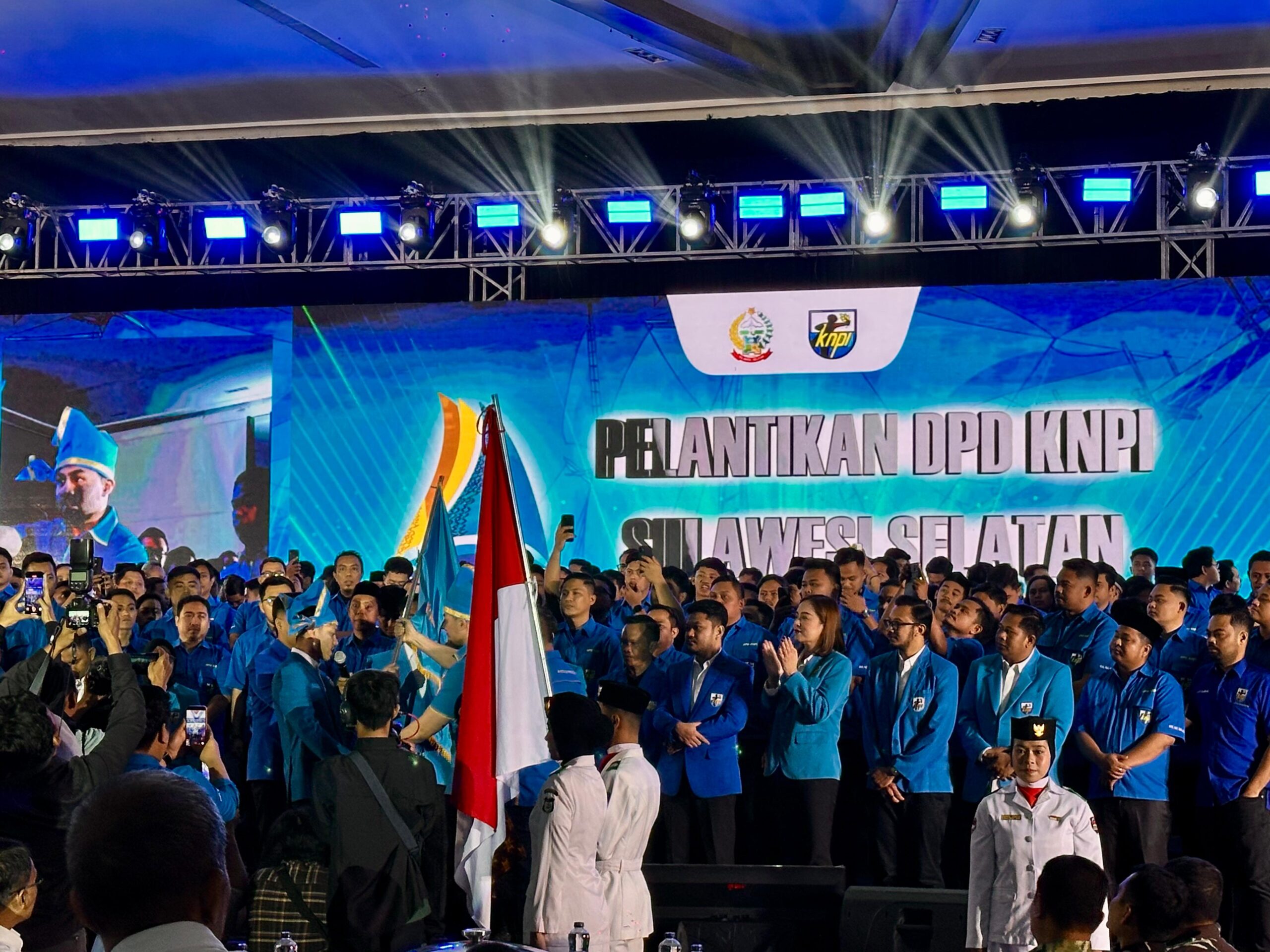 Fadel Muhammad Taufan Ansar Resmi Pimpin KNPI Sulsel