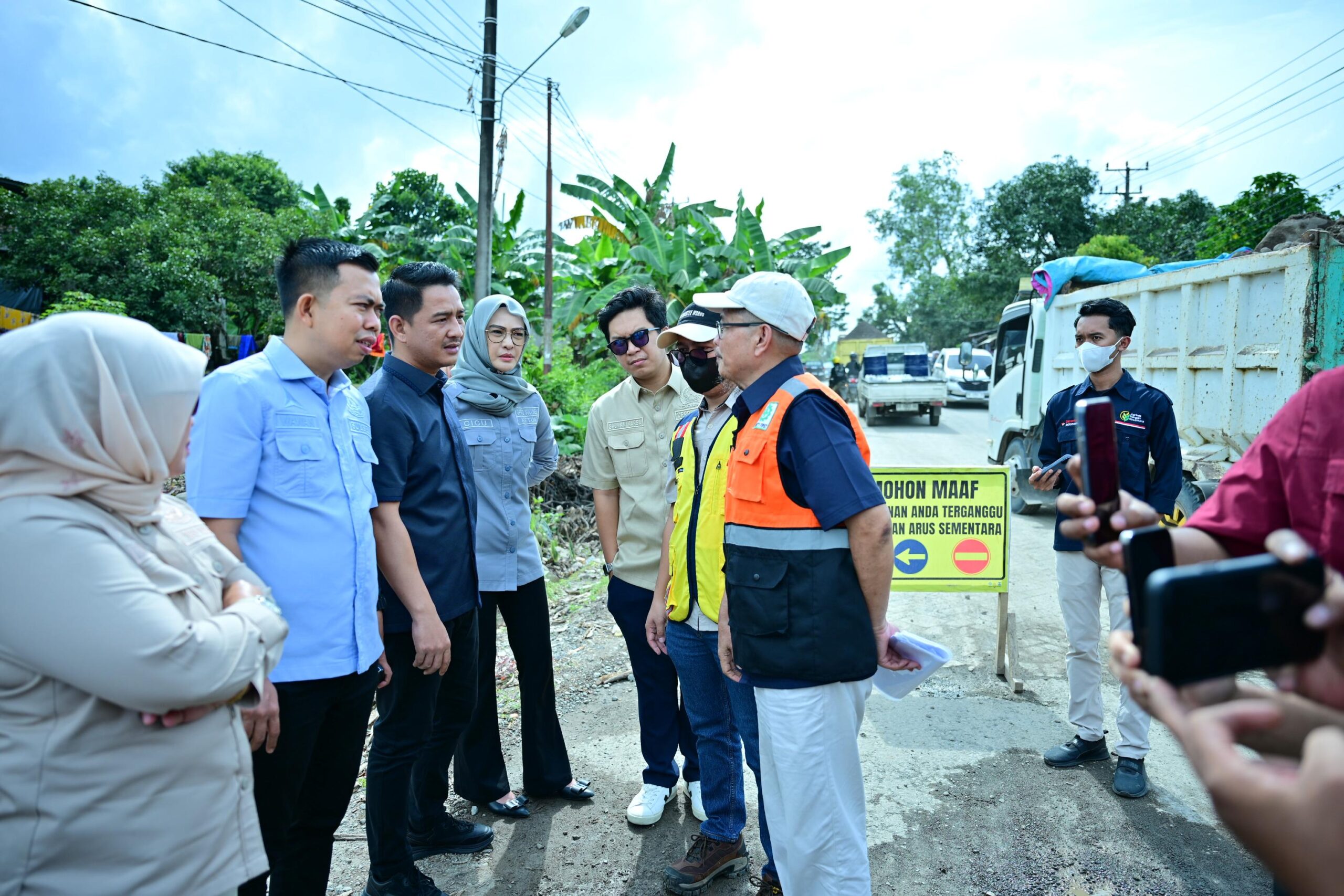 Banggar DPRD Sulsel Tinjau Pengerjaan Ruas Jalan Burung-burung Hingga Bili-bili, Ini Hasilnya