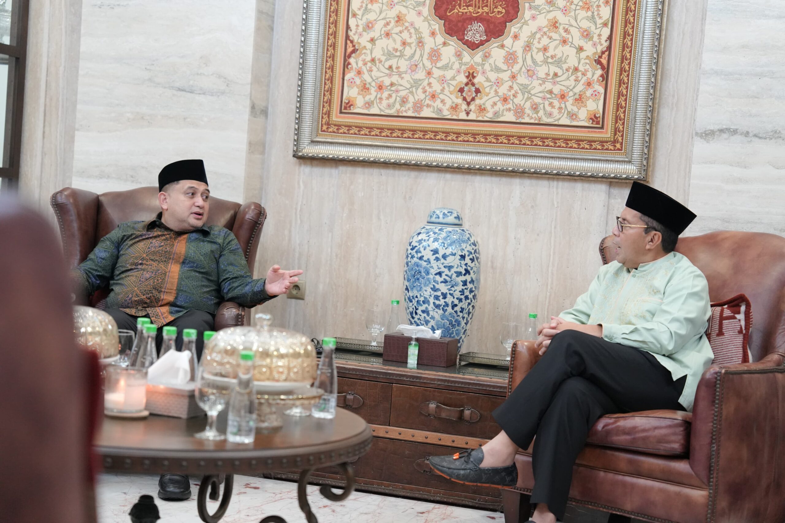 Silaturahmi Idulfitri: Cair dan Penuh Canda, Pertemuan Appi–Danny Bahas Sinergi Bangun Makassar