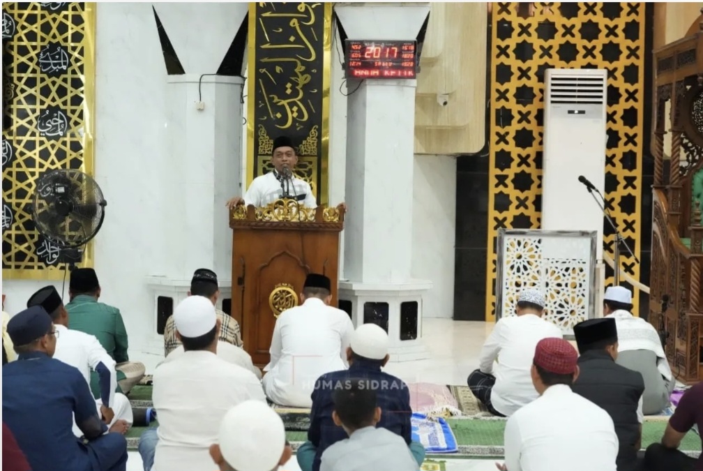 Safari Ramadan di Masjid Raya, Bupati Soroti Berkah Ramadan Bagi Ekonomi Warga