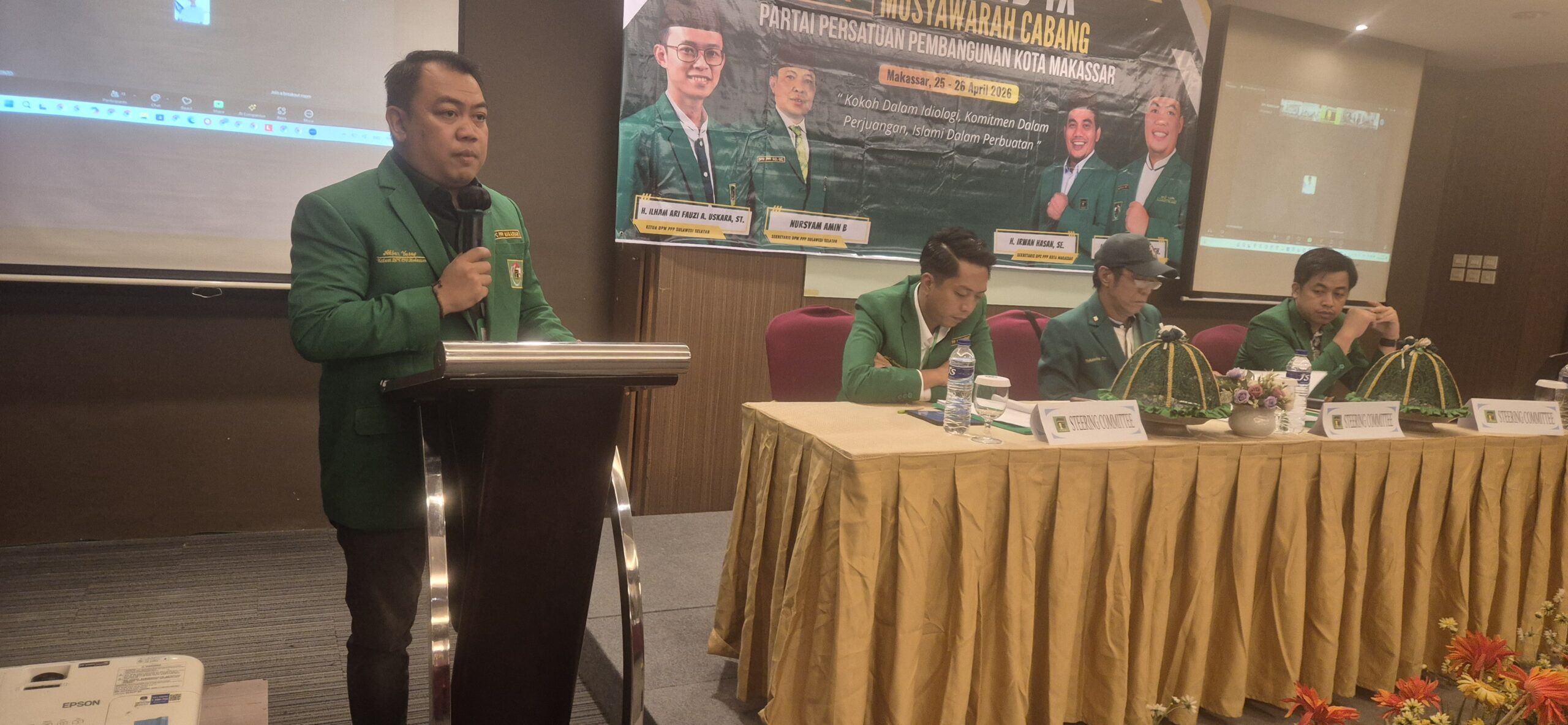 Muscab IX PPP Makassar Resmi Dibuka: Akbar Yusuf Tekankan Politik sebagai Jalan Ibadah