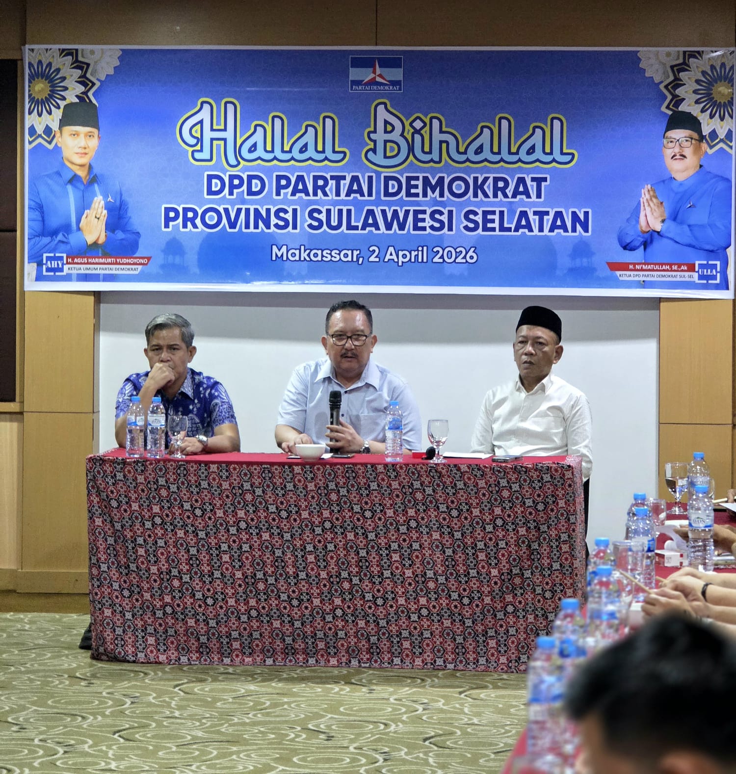 Gelar Halalbihalal, Demokrat Sulsel Bahas PO Musda