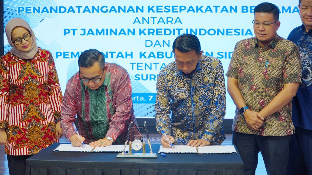 Pemkab Sidrap-Jamkrindo Perkuat Jaminan Pembangunan