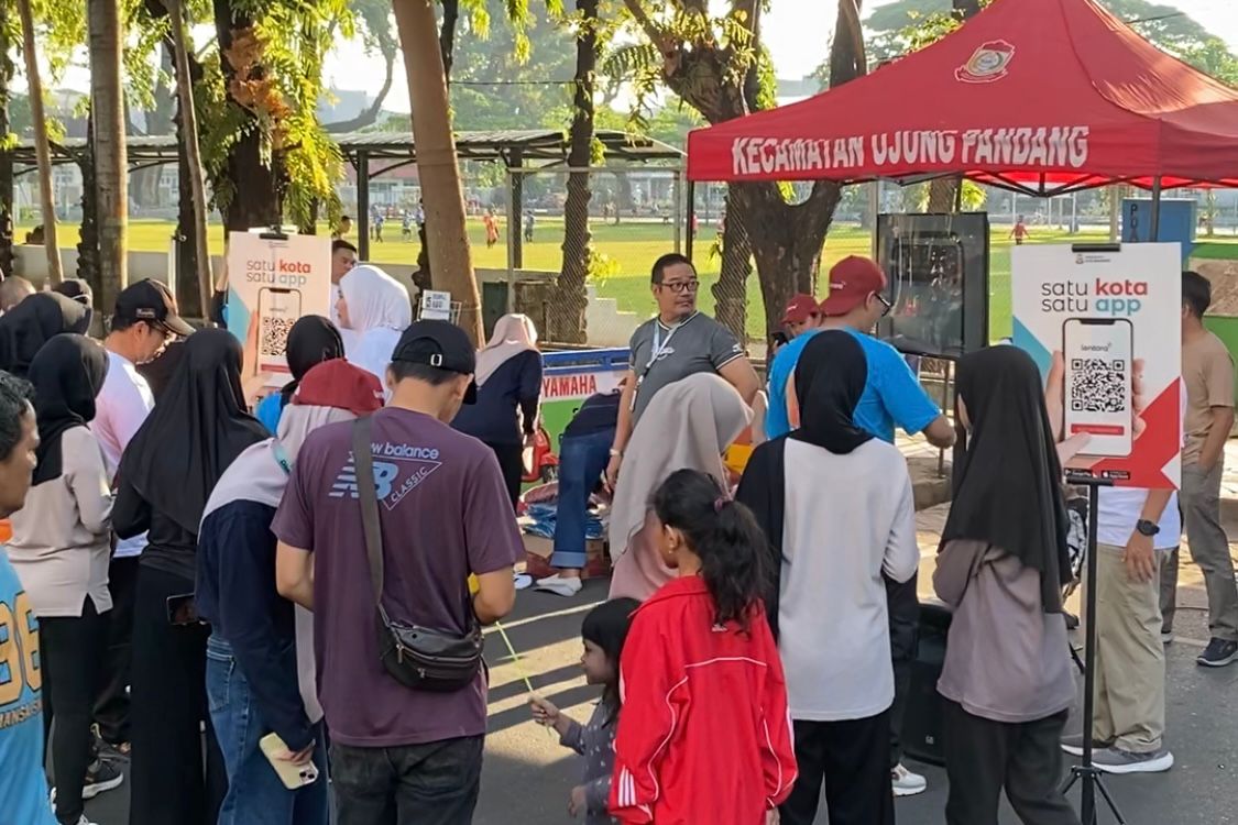 Tim Lontara+ Ramaikan CFD Makassar