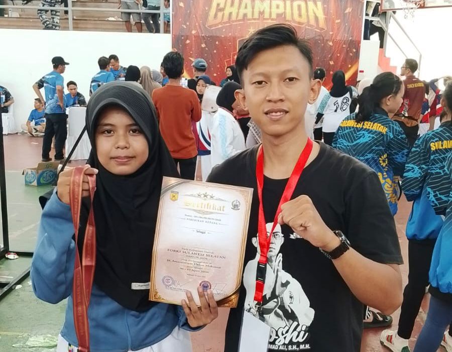 Siswa RHIS Raih Prestasi di Kejurda Karate-do Forki Sulsel 2026