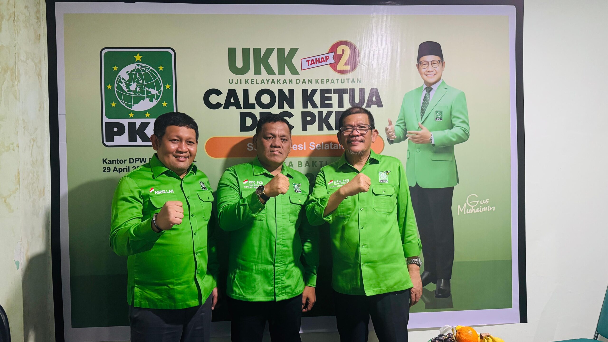 19 DPC PKB Sulsel Ikuti UKK Tahap Dua, DPP Uji Komitmen Calon Ketua