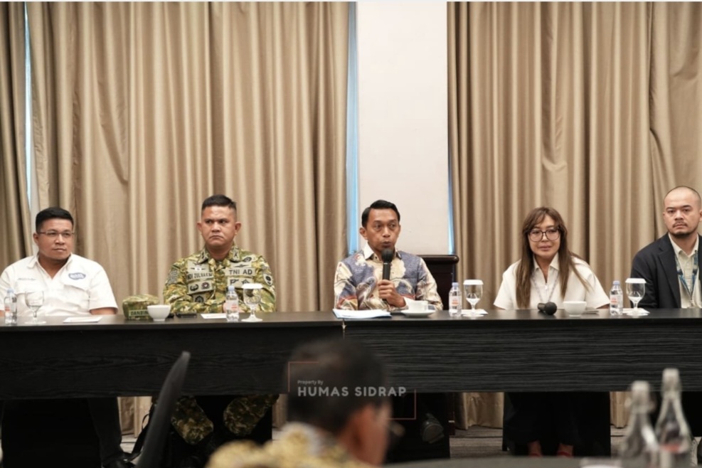 Akselerasi PLTB Sidrap II, Bupati Syaharuddin Temui Manajemen PT Barito Wind Energy