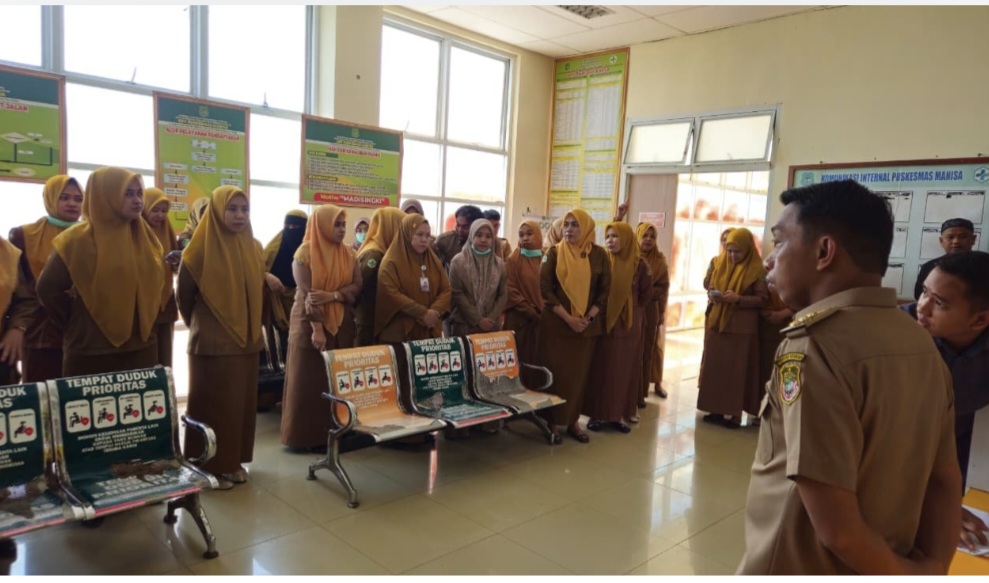 Bupati Sidrap Sidak Puskesmas Manisa