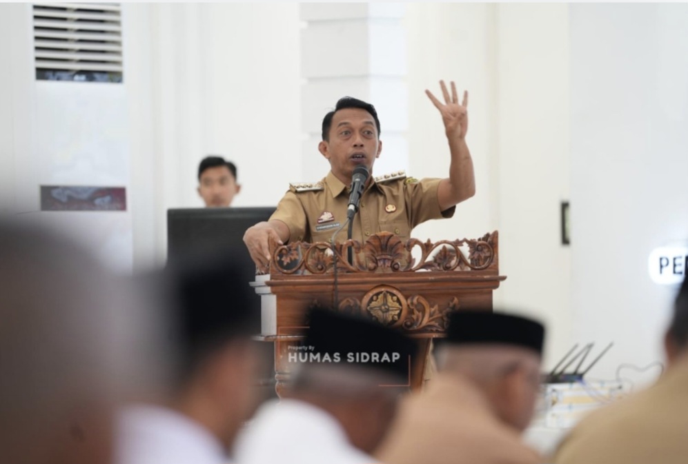 Wujudkan Visi Lumbung Penghafal Al-Qur’an, Bupati Sidrap Resmikan Program Desa Binaan MUI