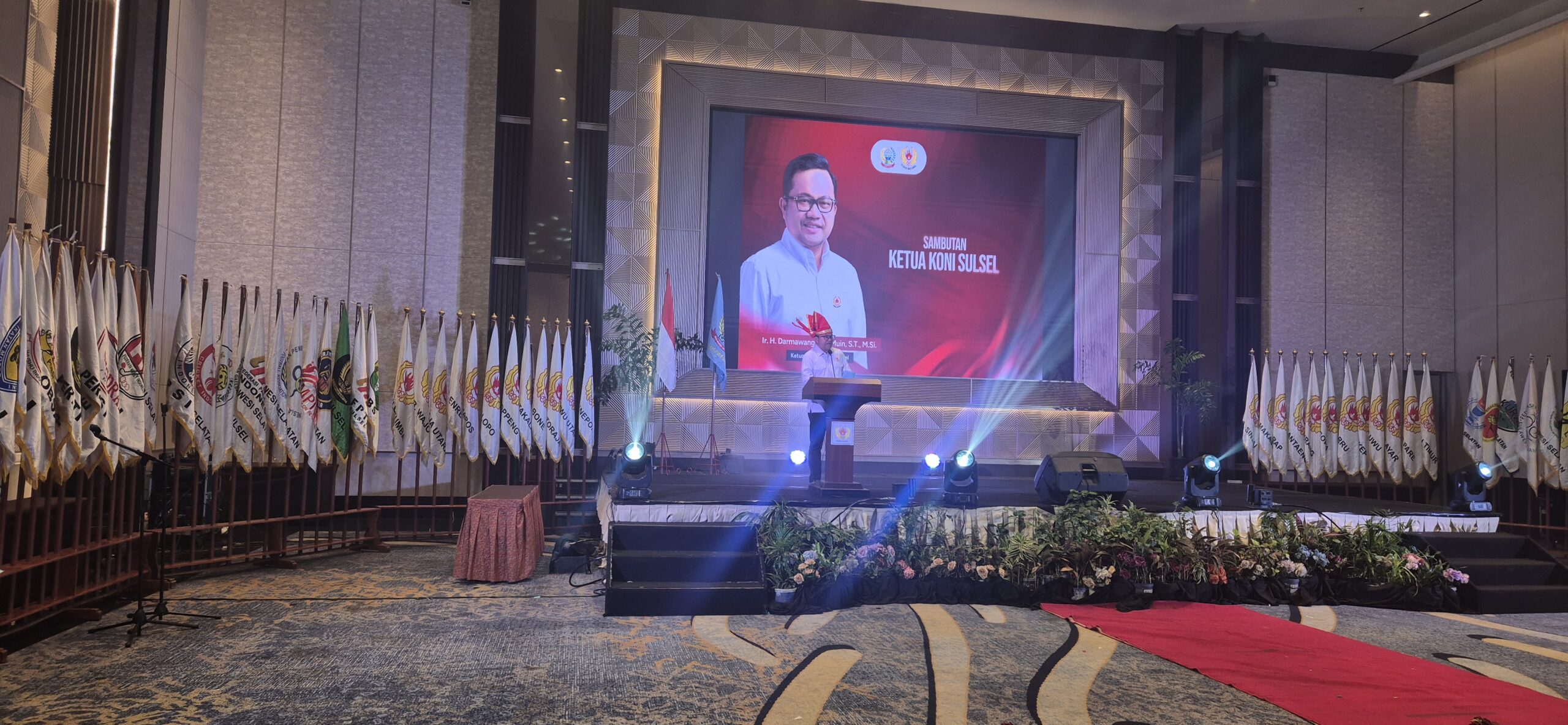 Targetkan 10 Besar PON NTT-NTB, Darmawangsyah Muin Kobarkan Semangat Baru KONI Sulsel