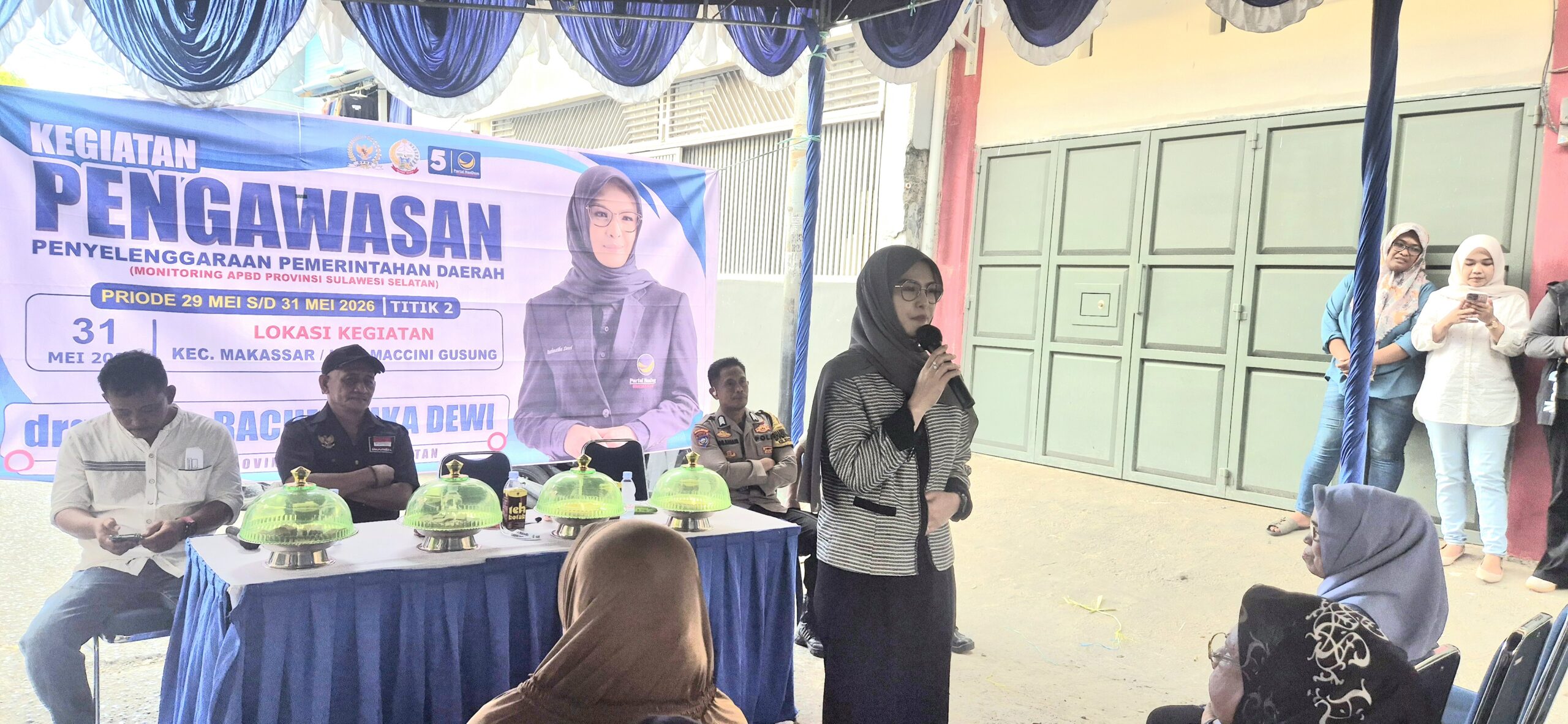 Serap Aspirasi di Maccini Gusung, Cicu Soroti Sedimentasi Drainase, Krisis Air PDAM, hingga Kenakalan Remaja