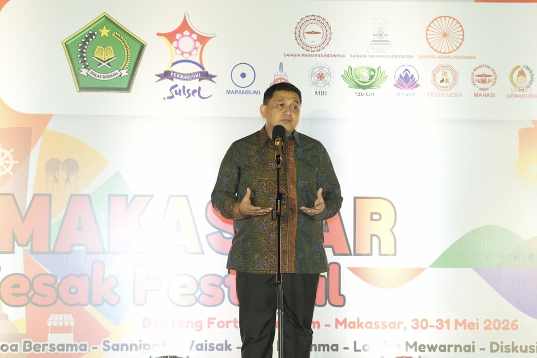 Dharma Menjaga Perdamaian Dunia, Appi Serukan Kolaborasi Lintas Agama di Makassar
