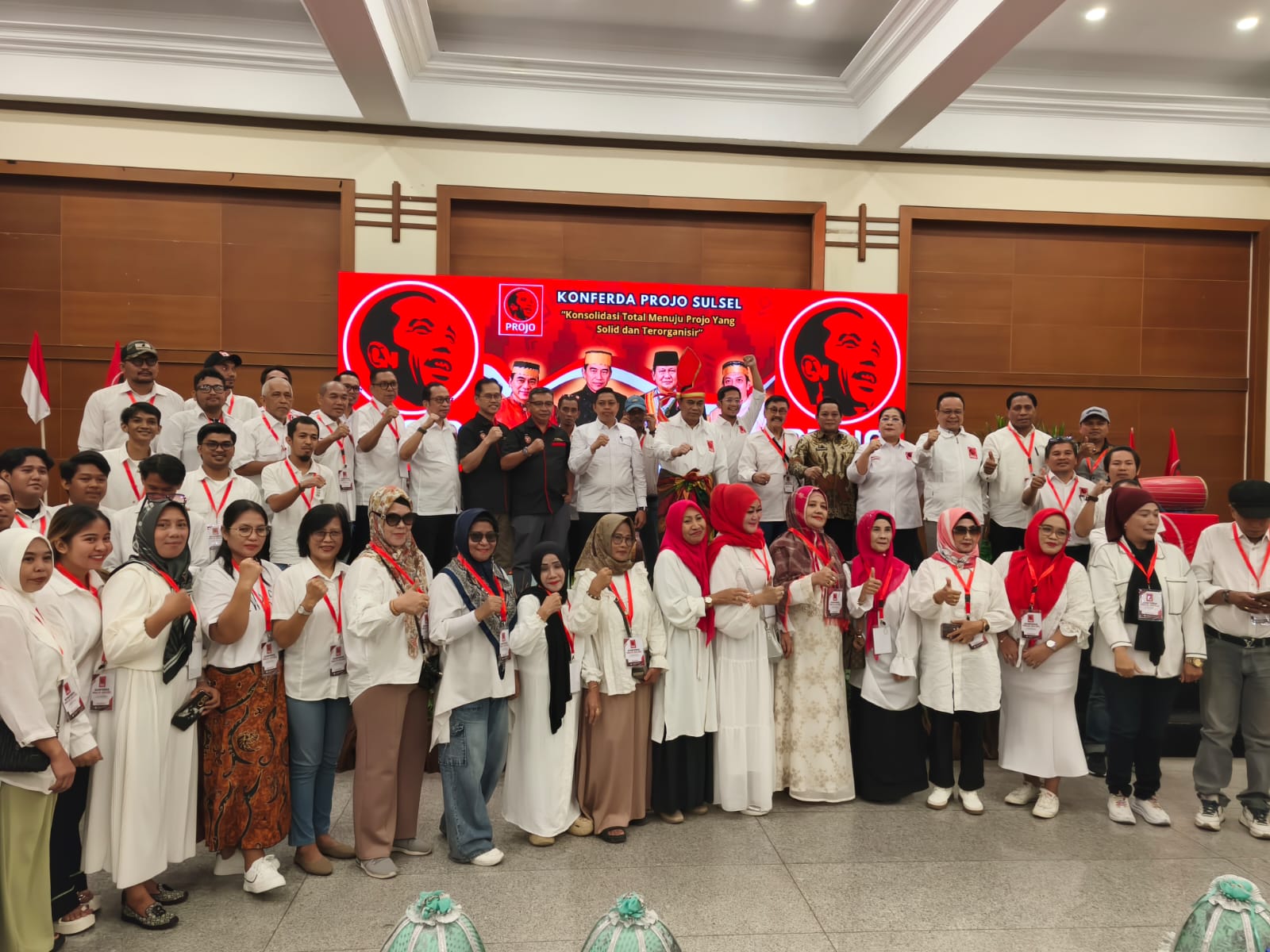 Projo Sulsel Gelar Konferda, Budi Arie Instruksikan Kader Kawal Eksekusi Program Pemerintah dan Targetkan ‘Quattrick’ di 2029
