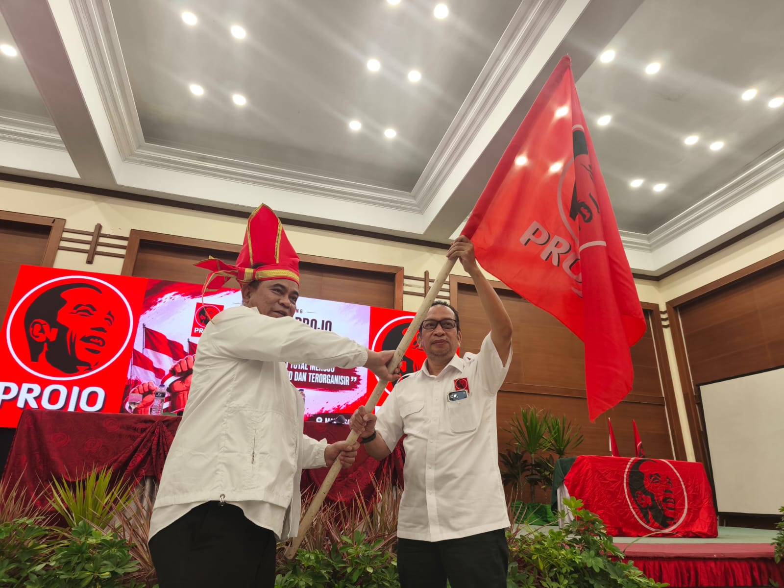 Herwin Niniala Terpilih Kembali Jadi Ketua DPD Projo Sulsel secara Aklamasi