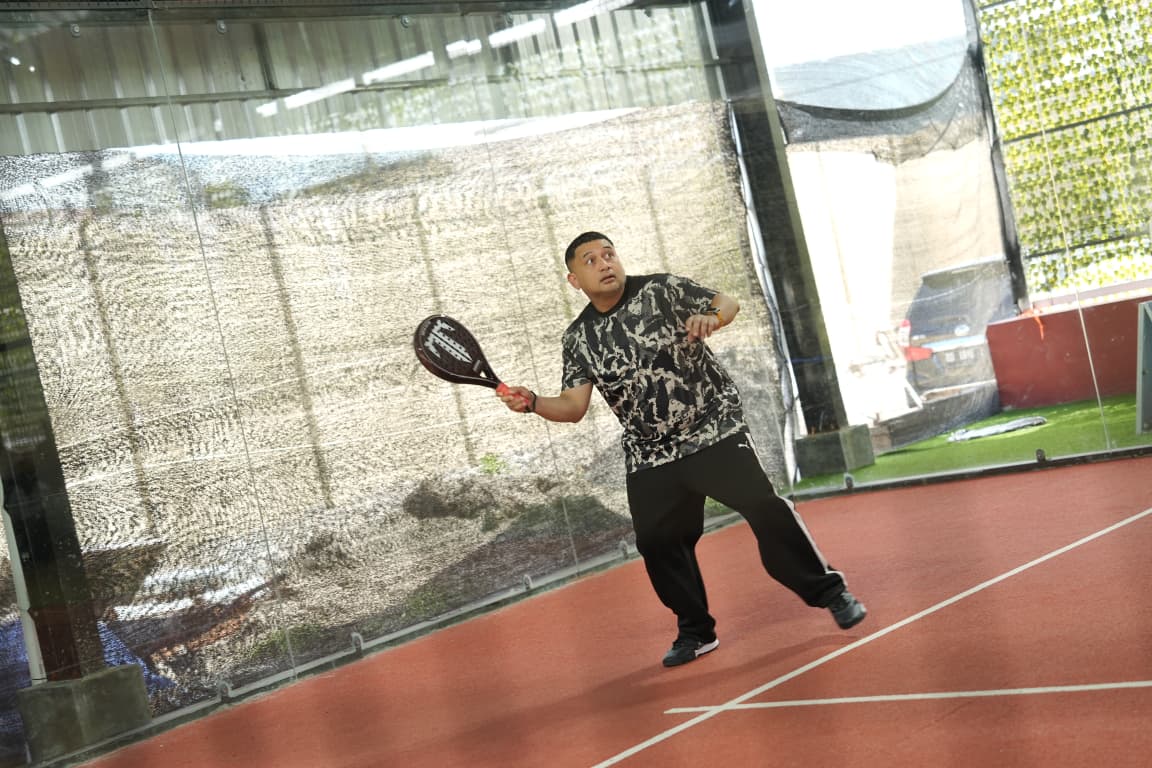 Gaya Munafri Arifuddin Buka Turnamen Padel Purna Praja Sulsel