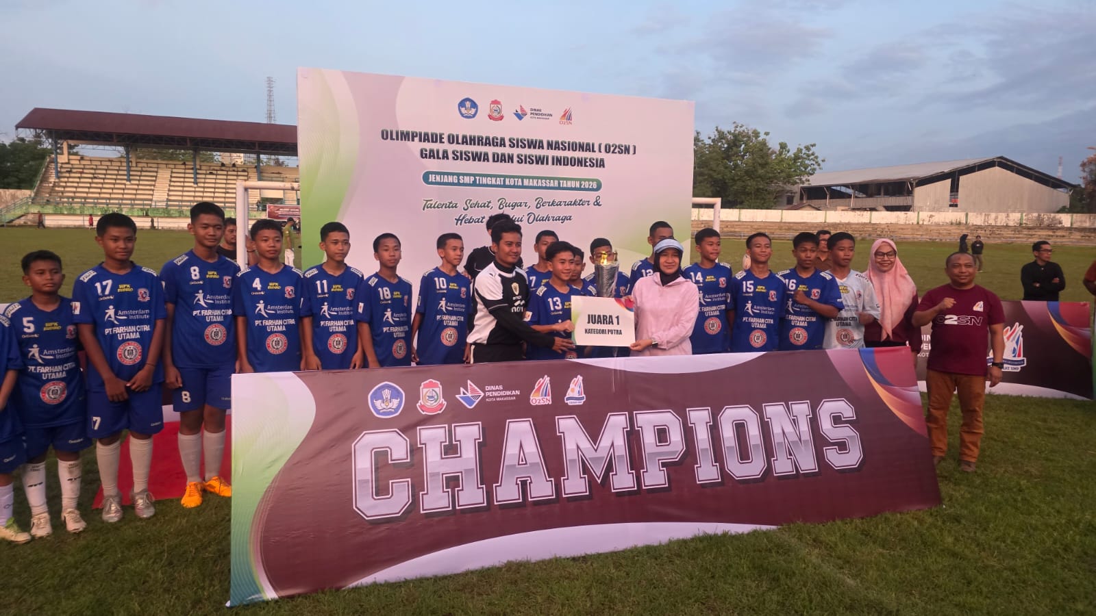 Tampil Gemilang, Tamalanrea dan SMPN 18 Makassar Borong Gelar Juara O2SN-GSI 2026
