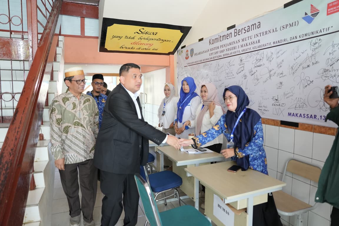 Sambangi Dua Sekolah Pantau SPMB 2026, Appi: Kita Pastikan Seleksi Transparan, Objektif, dan Berkeadilan