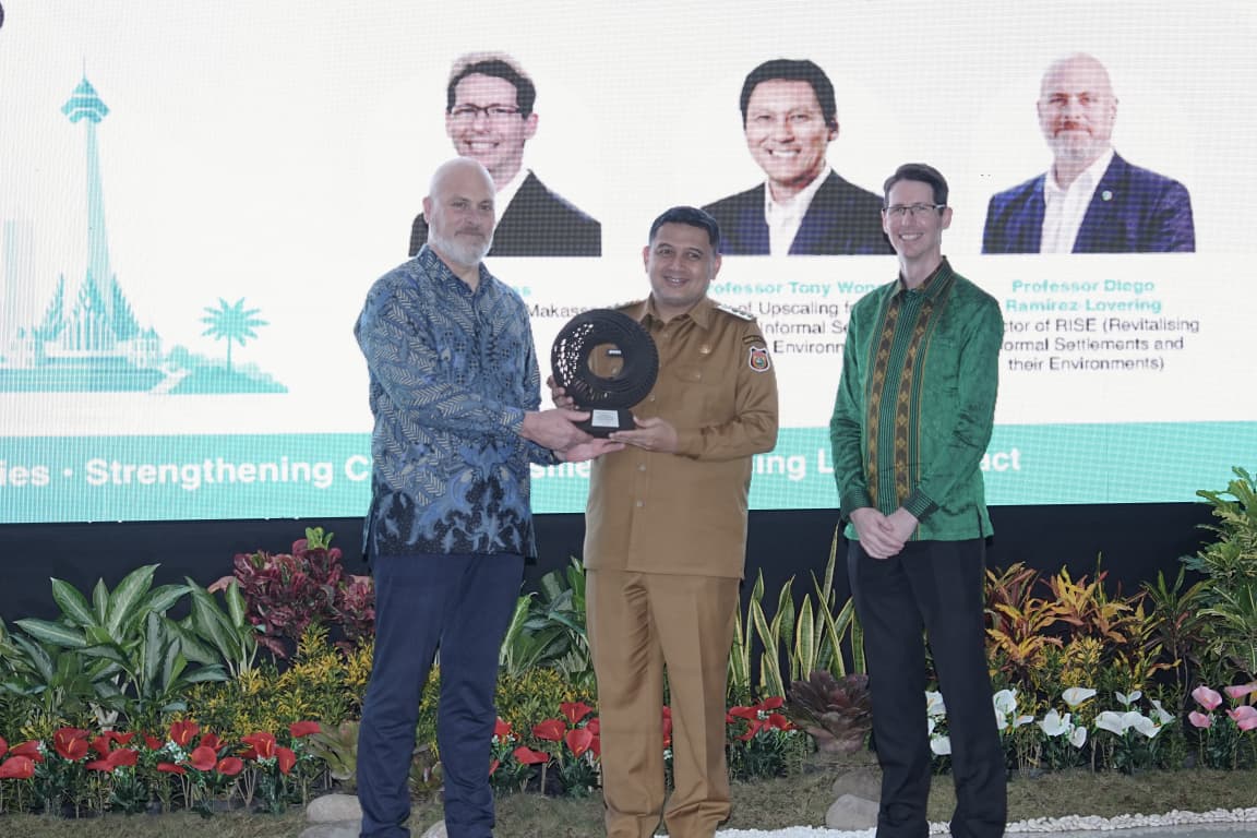 Masuk Top 5 Dunia, Kota Makassar Terima Penghargaan WRI Ross Center Prize for Cities