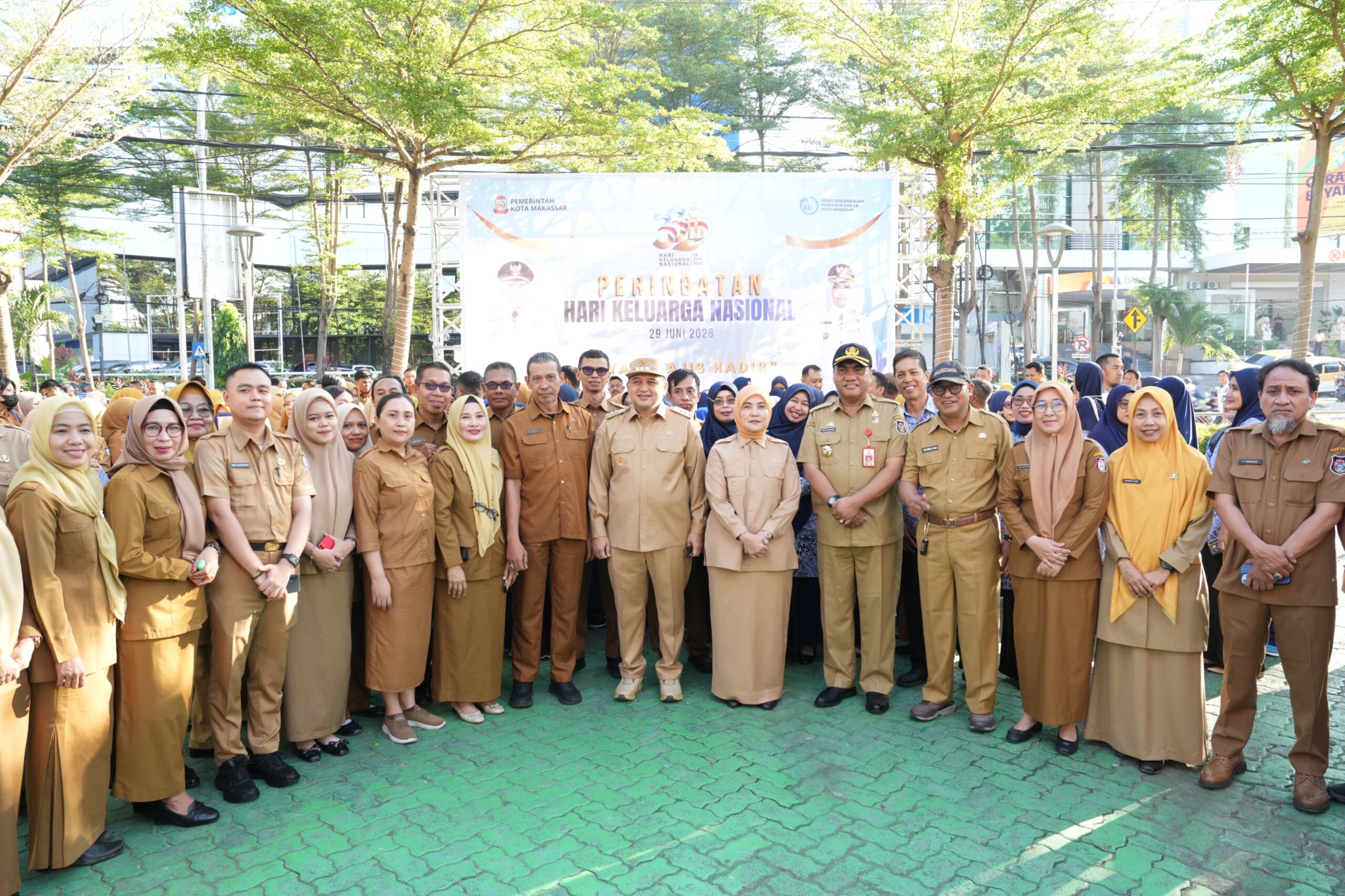 Pimpin Apel Harganas 2026, Munafri Tekankan Ketahanan Keluarga Kunci SDM Unggul