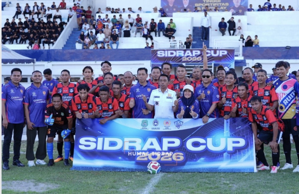 Sidrap Cup 2026 Dimulai, Syaharuddin Alrif Targetkan Kebangkitan Sepak Bola Sidenreng Rappang