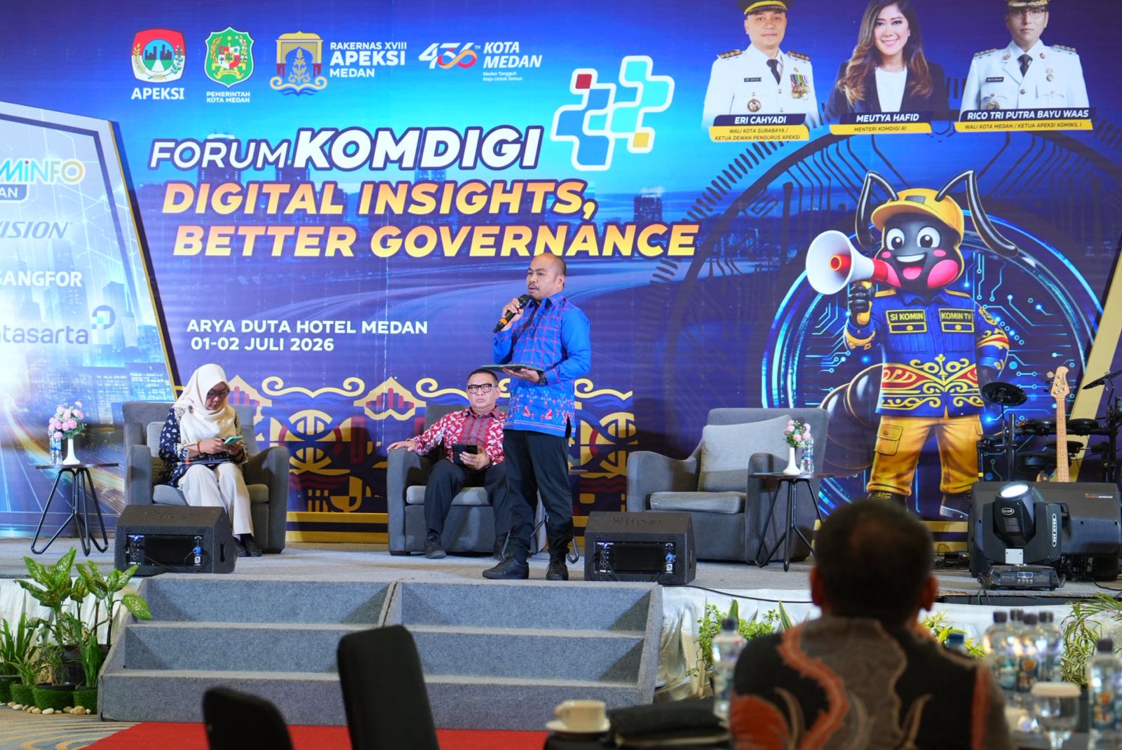 Kadis Kominfo Makassar di Rakernas APEKSI: Media Sosial Adalah Sensor Sosial Kota