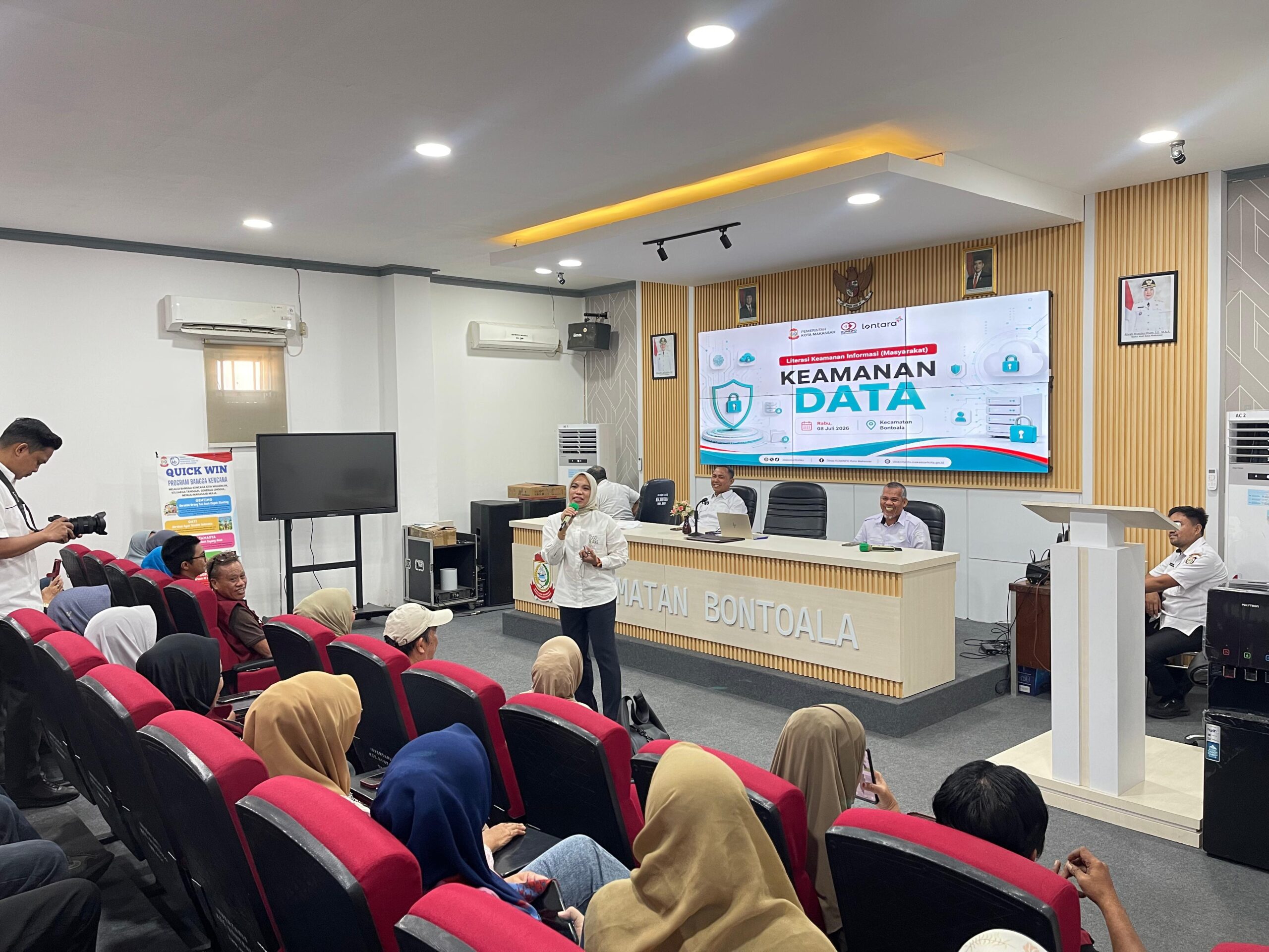 Tangkal Hoaks dan Radikalisme, Diskominfo Makassar Kolaborasi dengan Densus 88 Edukasi Keamanan Digital
