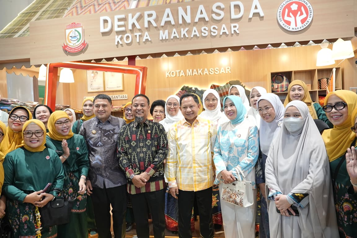 Sukses Jadi Tuan Rumah HUT Dekranas dan HKG PKK, Perputaran Ekonomi Makassar Tembus Rp100 Miliar
