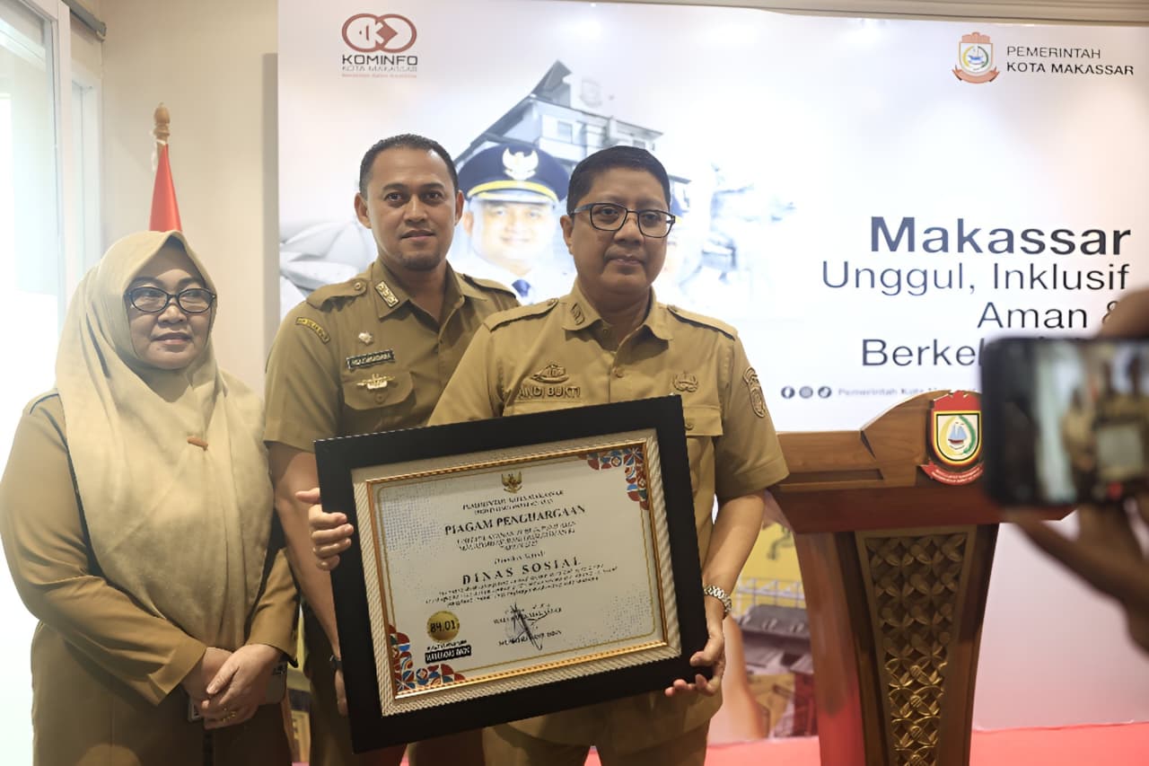 Era Kepemimpinan Munafri Berbuah Prestasi, Dinsos dan RSUD Daya Raih Penghargaan Ombudsman RI