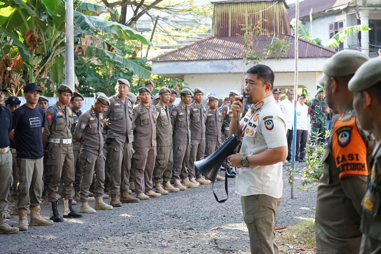 Jaga Aset Daerah, Satpol PP Kota-Provinsi Tertibkan Bangunan Ilegal di Eks Mattoanging