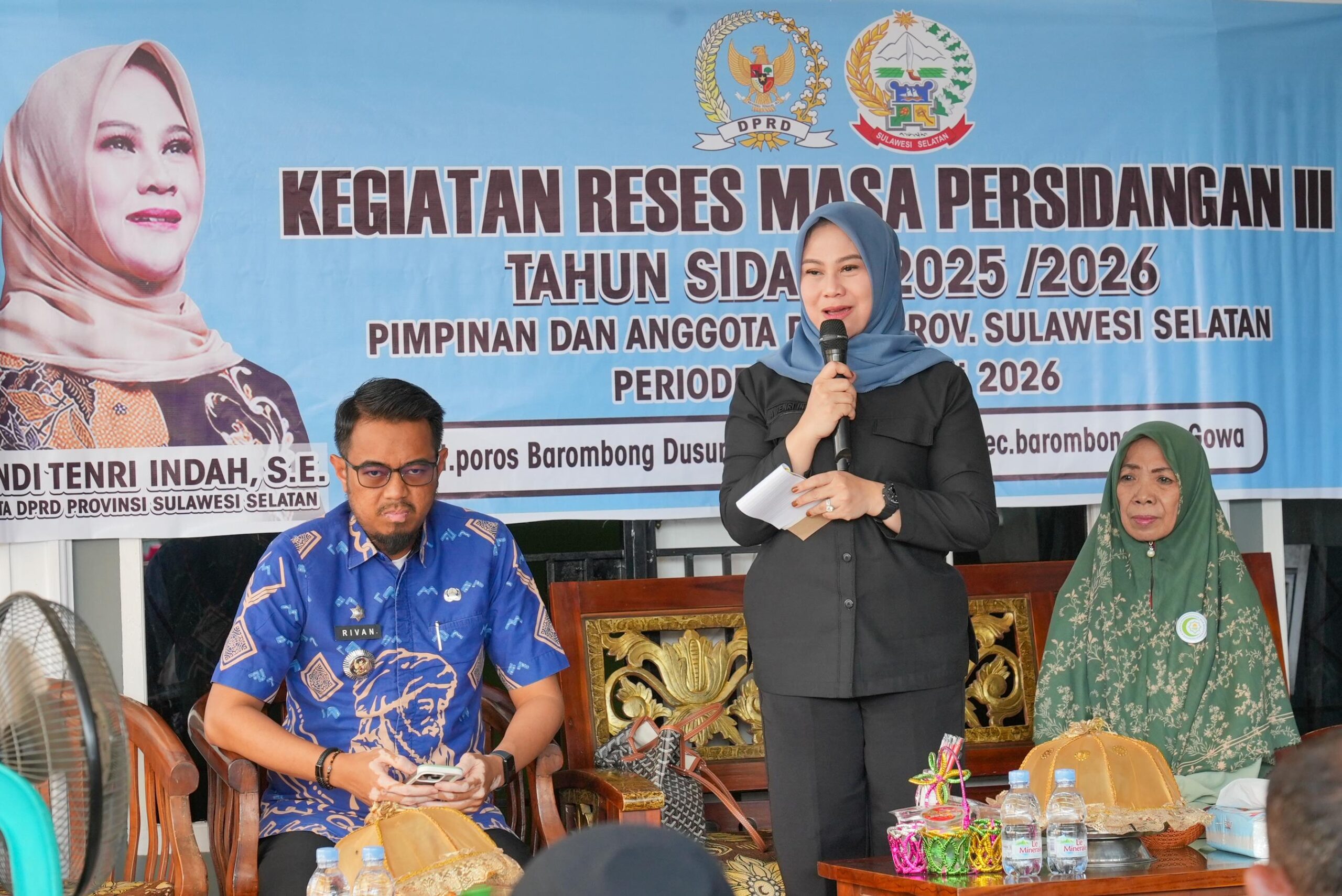 Serap Aspirasi Warga Barombong Gowa, Andi Tenri Indah Janji Tuntaskan Isu Pendidikan hingga UMKM