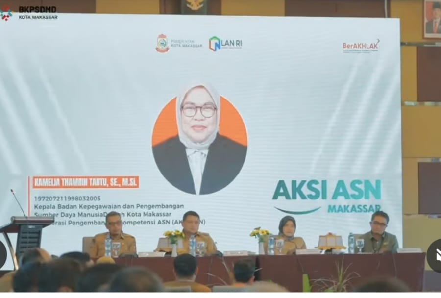 AKSI ASN Jadi Senjata Baru BKPSDM Makassar, Pelatihan Pegawai Kini Lebih Tepat Sasaran