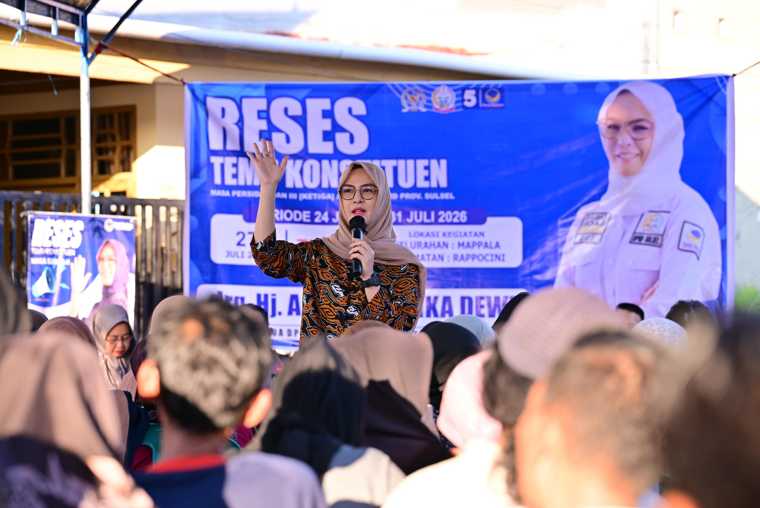 Dari Masalah TPA Antang hingga Biaya Kompos: Reses Cicu di Mappala Banjir Keluhan Sampah